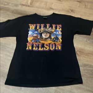 Vintage Y2K Willie Nelson Single Stitch Tee Tshirt Size - L